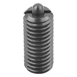 Spring plunger spring force, steel, inch (03040)