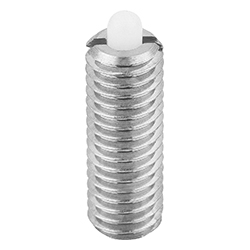 Spring plunger spring force, stainless steel, inch (03058)