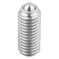 Spring plunger spring force, stainless steel, inch (03035)