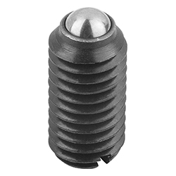 Spring plunger spring force, steel, inch (03000)