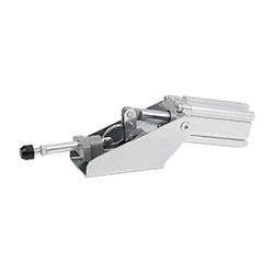 Push-pull clamp pneumatic square, malleable iron (05340)