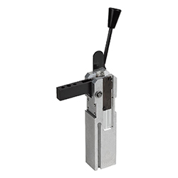 Mini clamp without end position feedback, form A, aluminium (05652)