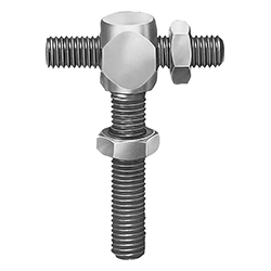 Screw stop, adjustable, carbon steel (03085)