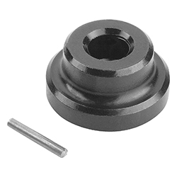 Thrust pad with locking pin, free-cutting steel (07141)