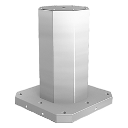 Tombstone fixture sides, with pre-machined clamping, form A, GJL300 (01856)