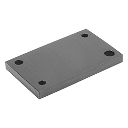 Support plate DIN 6348, steel (08580)