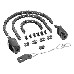 Chain clamp, steel tempered (04211)