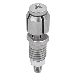 Mandrel collet, form A, stainless steel bright (03157-11)