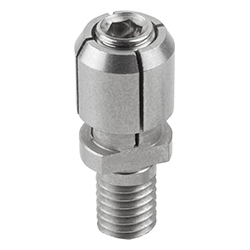 Mandrel collet, form A, stainless steel bright (03157-10)