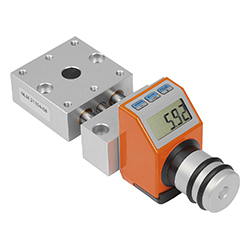 Positioning table short version, with electronic position indicator, aluminium (21104)