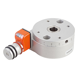 Rotary positioning table aluminium, with position indicator (21161)