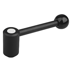 Tension lever, form 0°, steel, inch (06370)