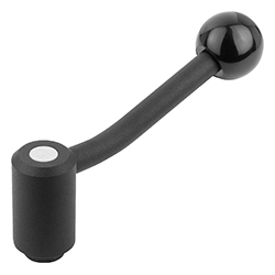 Tension lever, form 20°, steel, inch (06370)