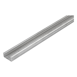 C profile, form C, steel or stainless steel (22282)