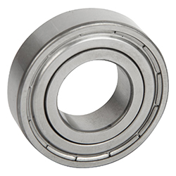 Ball bearing DIN 626, single row with cage, stainless steel (23800)