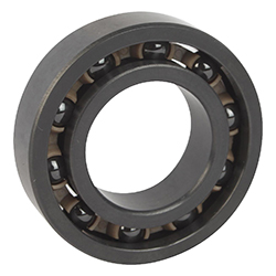 Ball bearing, single row with cage, ceramic Si3N4 (23800)