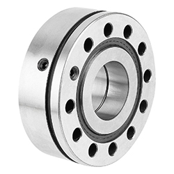 Axial angular contact ball, double-row with flange, form D (23806)