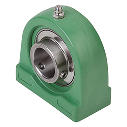 Pillow block bearing pedestal bearing, plastic (24262)