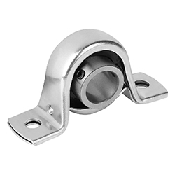 Pillow block bearing pedestal bearing, steel (24225)