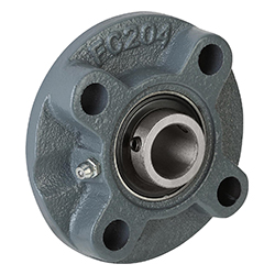 Pillow block bearing flange bearing, UCFC, grey cast iron (24212)