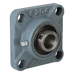 Pillow block bearing flange bearing, UCF, grey cast iron (24210)