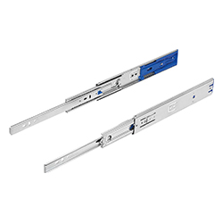 Telescopic rail, full extension, steel (21334-54)