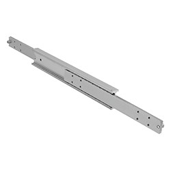 Telescopic rail full extension, compact, carbon steel (21337-15)