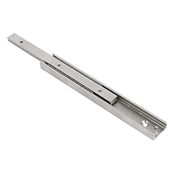 Telescopic rail, ball-bearing steel (21340)