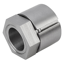 Keyless locking coupling with central nut, form B (23368)