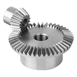 Bevel gear straight, steel, U=1:3 (22430)