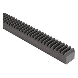 Gear rack straight, square, steel (22421)