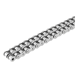 Roller chain 2x, stainless steel (22213)