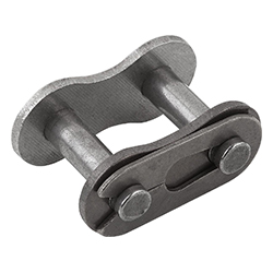 Link, form E link with spring clip connection steel (22200)