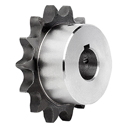 Sprocket single, form A steel, ready to install, ISO=10B-1 (22250)