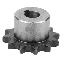 Sprocket single, form A steel, ready to install, ISO=08B-1 (22250)