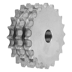 Sprocket, steel, pre-drilled, ISO=16B-3 (22266)