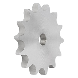 Disc sprocket single, pre-drilled, steel, ISO=10B-1 (22264)