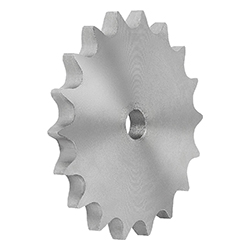 Sprocket single, pre-drilled, steel, ISO=08B-1 (22264)