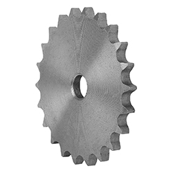 Disc sprocket single, pre-drilled, steel, ISO=06B-1 (22264)