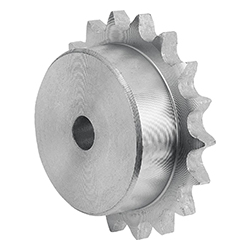 Sprocket single, pre-drilled, ISO=10B-1 (22252)