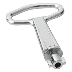 Keys for latches and locks, form A (05586)