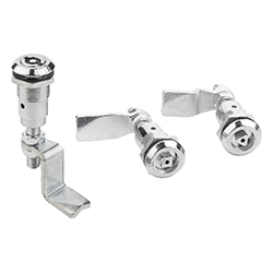 Compression latch adjustable tongue zinc, chromed (05575)