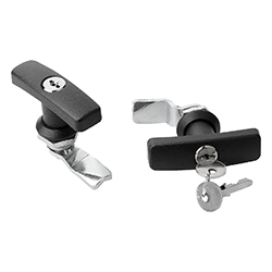 Quarter-turn lock with t-grip (05572)