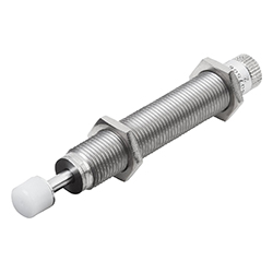 Shock absorber adjustable, steel or stainless steel (26300)