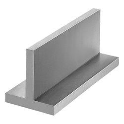 T-profile, grey cast iron or aluminium (01580)