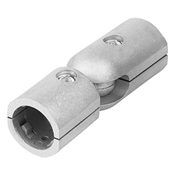 Ball butt connector with rotation lock, Type I, aluminium (10901)