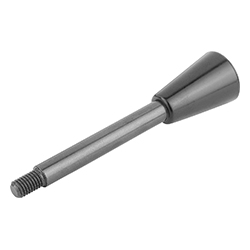 Grip rod, form C tapered knob, inch (06360)