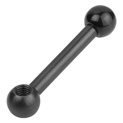 Ball grip, form 20° with internal thread, steel (06420)