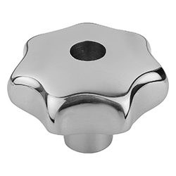 Star grip, form D to DIN 6336, stainless steel, inch (06194)