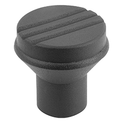 Mushroom knob, thermoplastic, inch (06241)